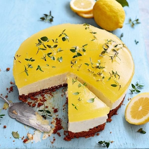 gin and ttonic cheesecake