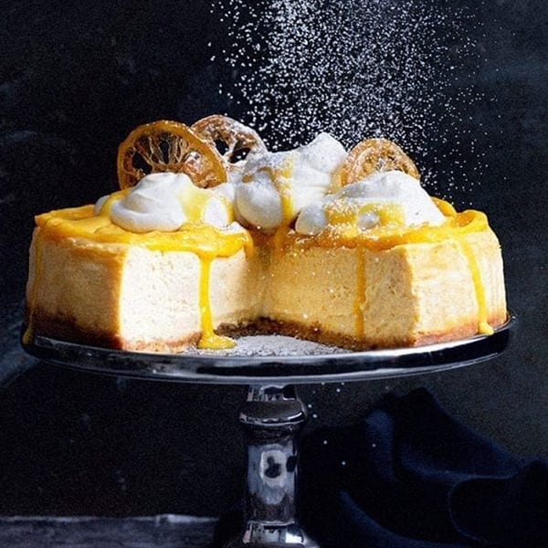 lemon curd cheesecake