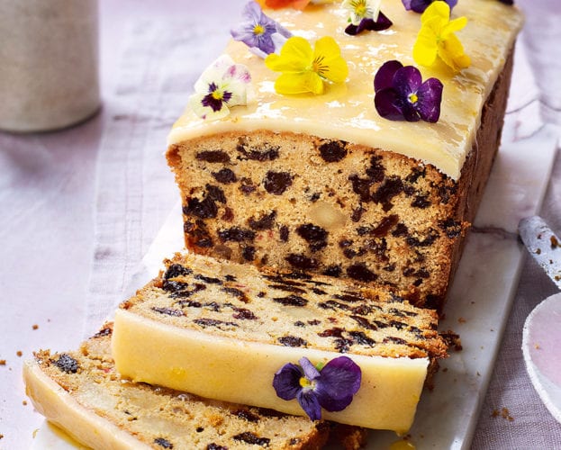 Simnel loaf cake