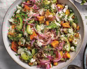 SWEET POTATO FETA SALAD