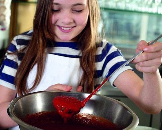 Kids cooking skills