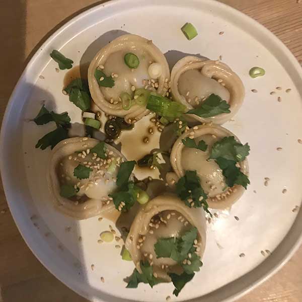 boiled dumplings