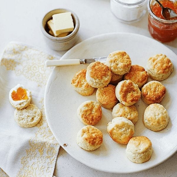 fluffy scones