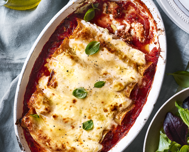 Sausage cannelloni