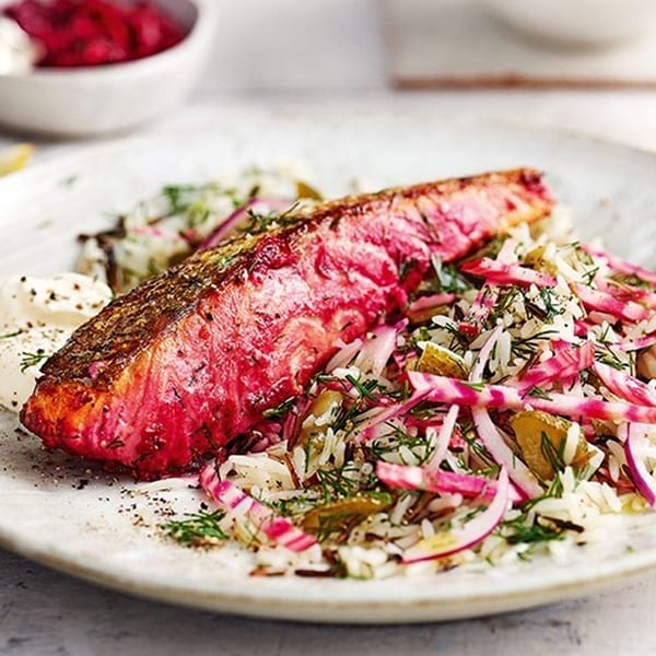 beetroot salmon