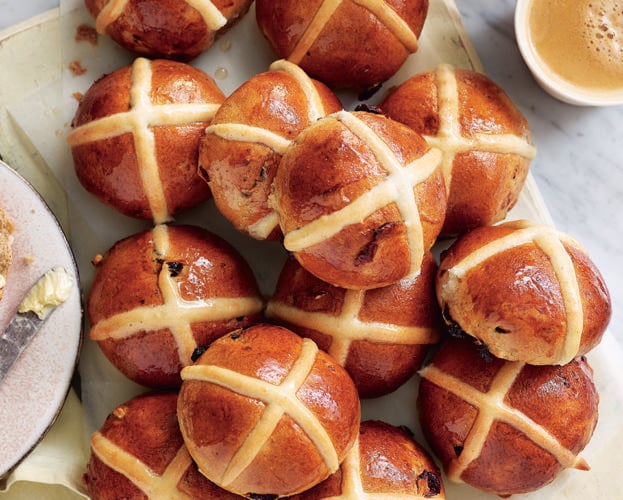 Hot cross bun recipes