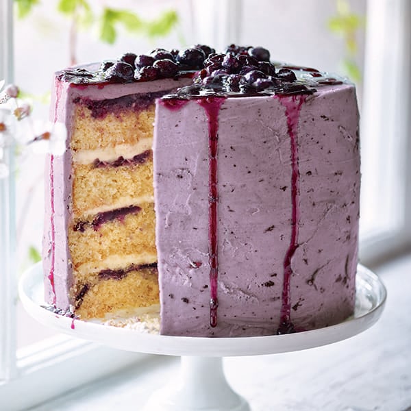 blueberry cake