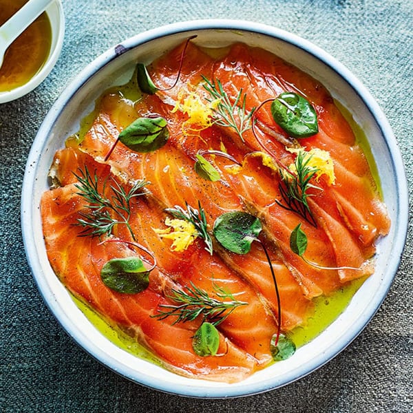 cured salmon