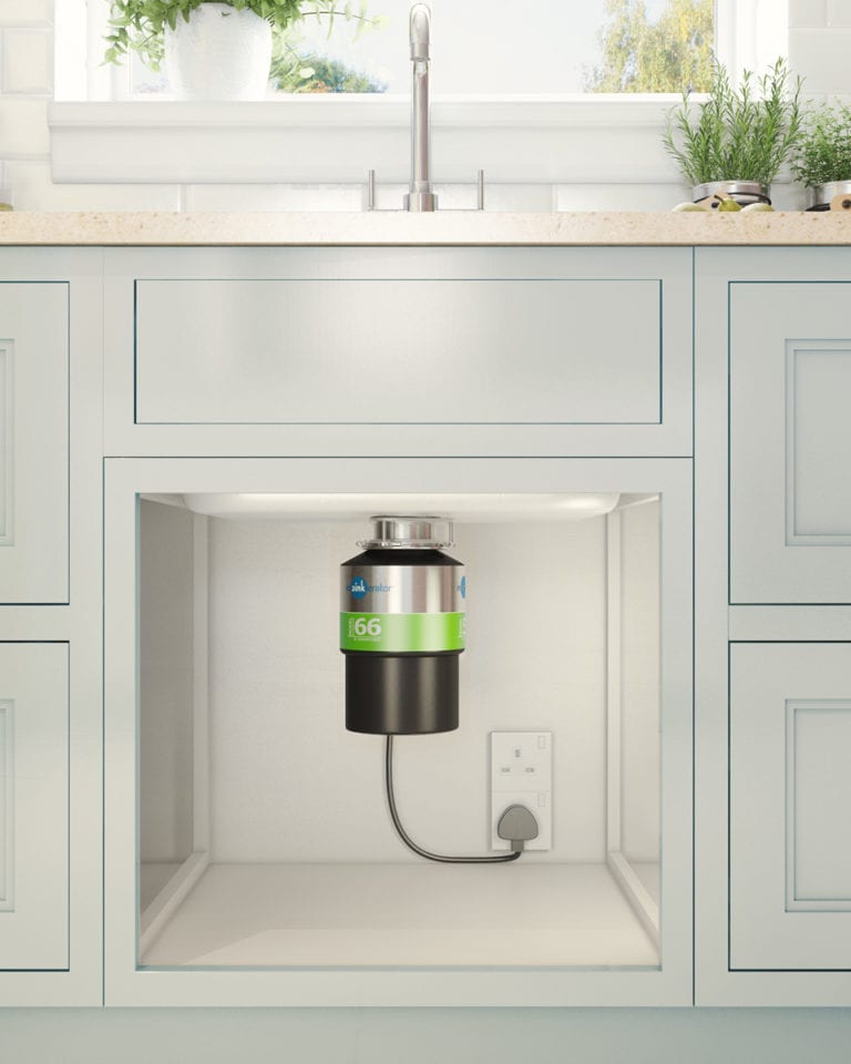 Win a food waste disposer, worth £250