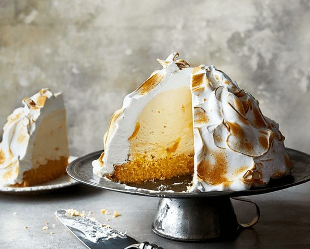 Tropical baked Alaska