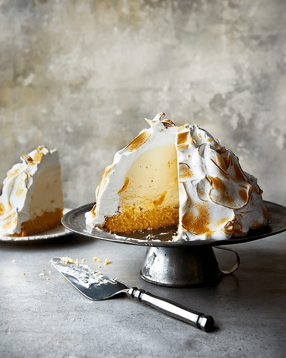 Tropical baked Alaska delicious. magazine