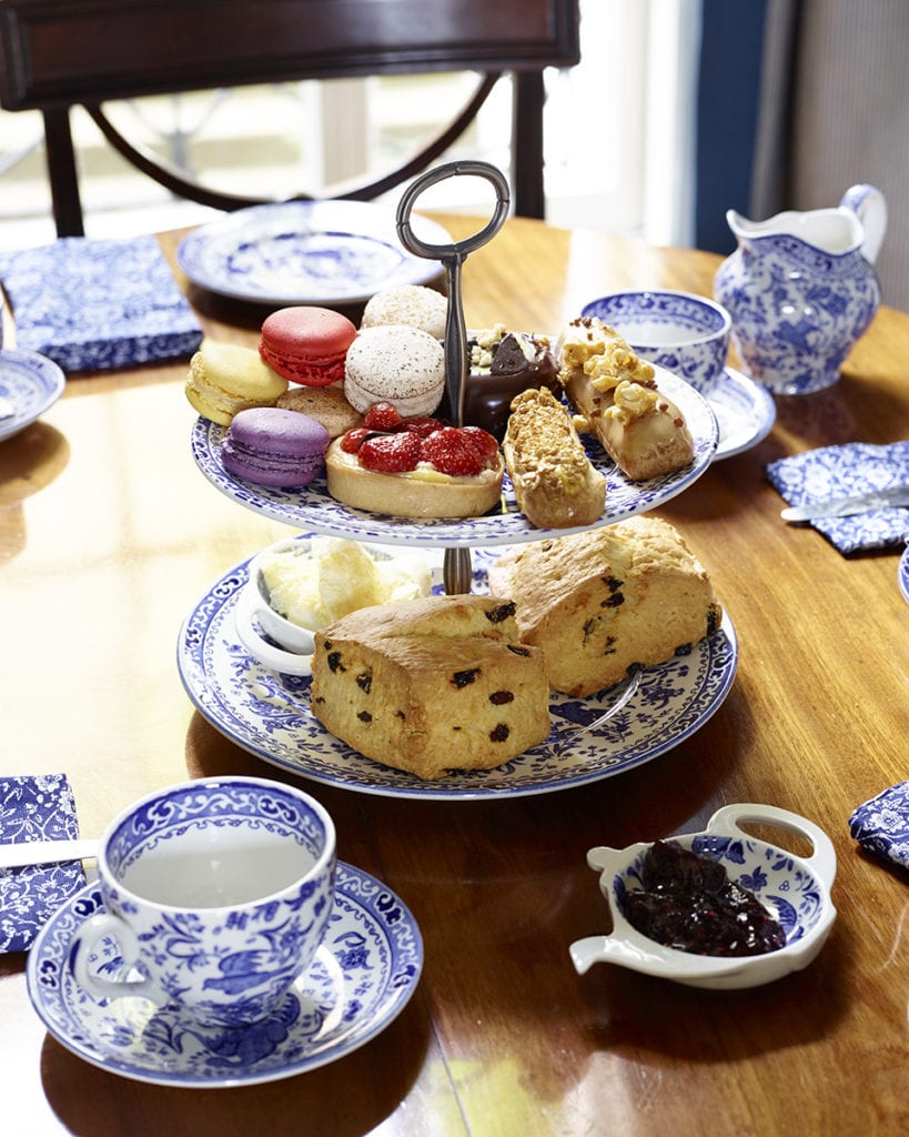 afternoon tea at home