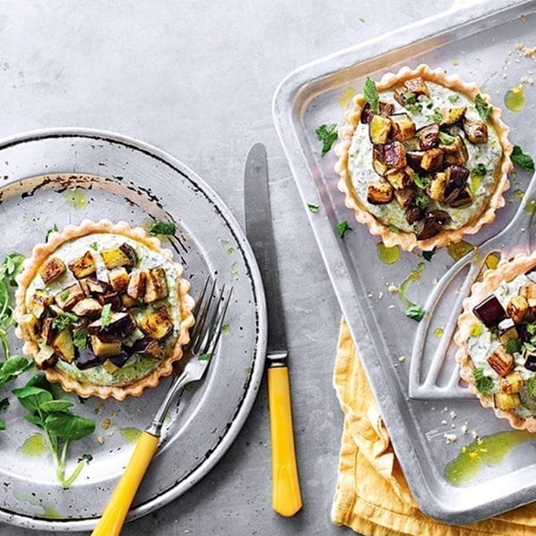 baba ghanoush tarts