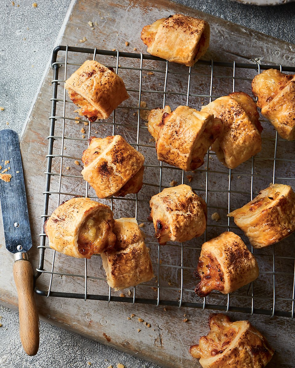 image of Cheese, Potato and Onion Rolls recipe by Delicious Magazine
