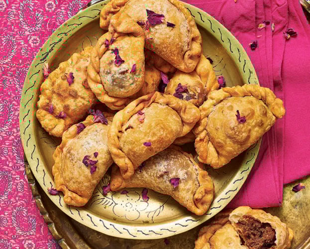 Spiced coconut pastries
