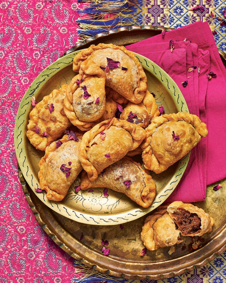 Spiced coconut pastries