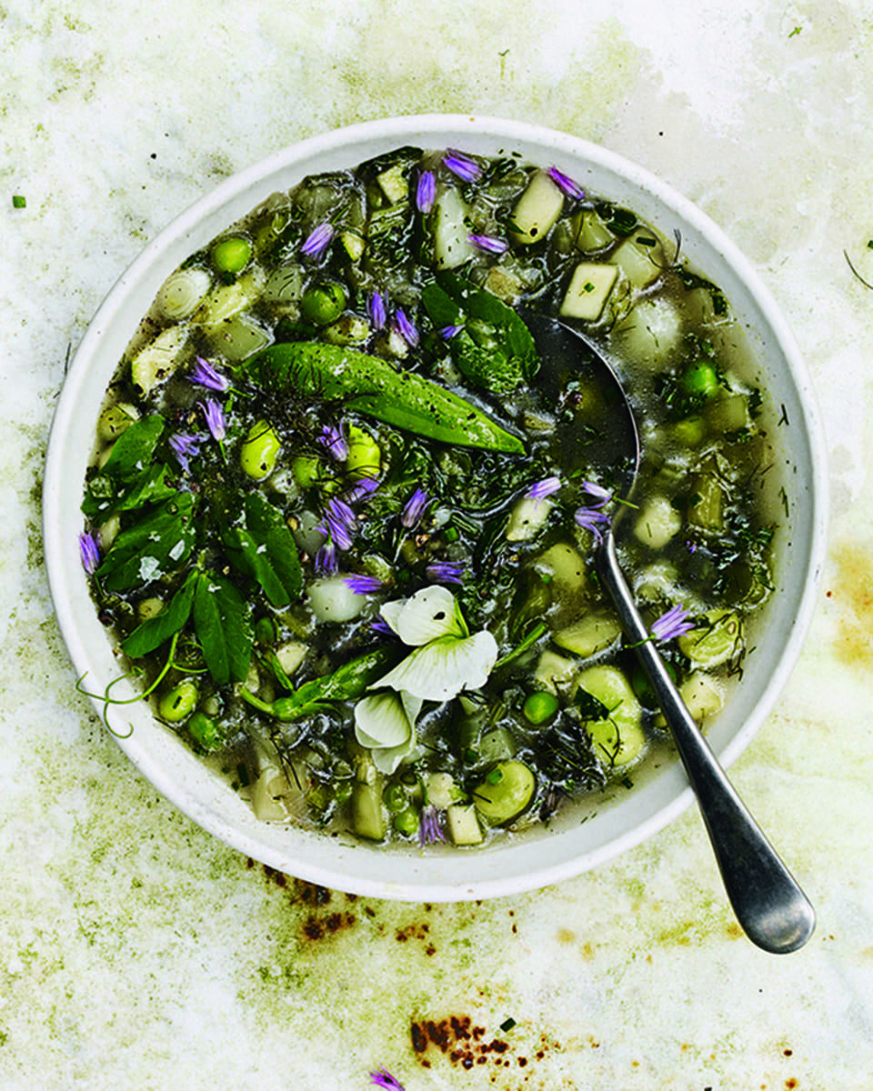 Vegetable soup recipe: Spring made slurpable