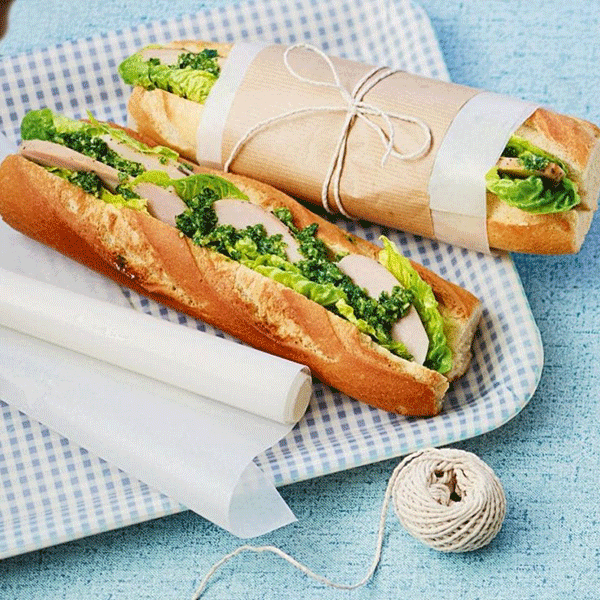 Chicken parsley baguette