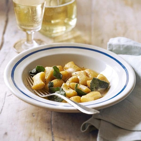 Sage butter gnocchi