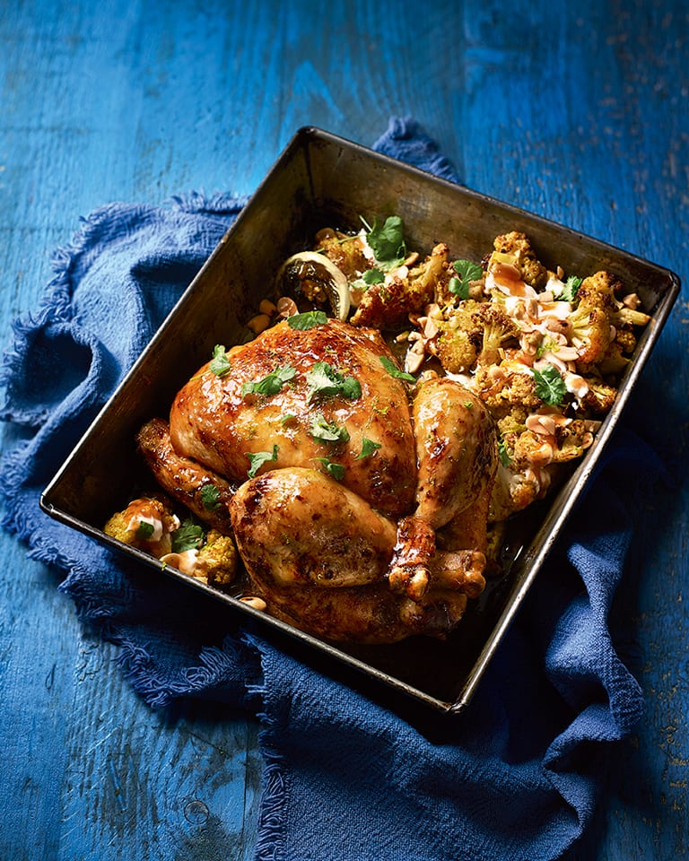 Goan roast chicken