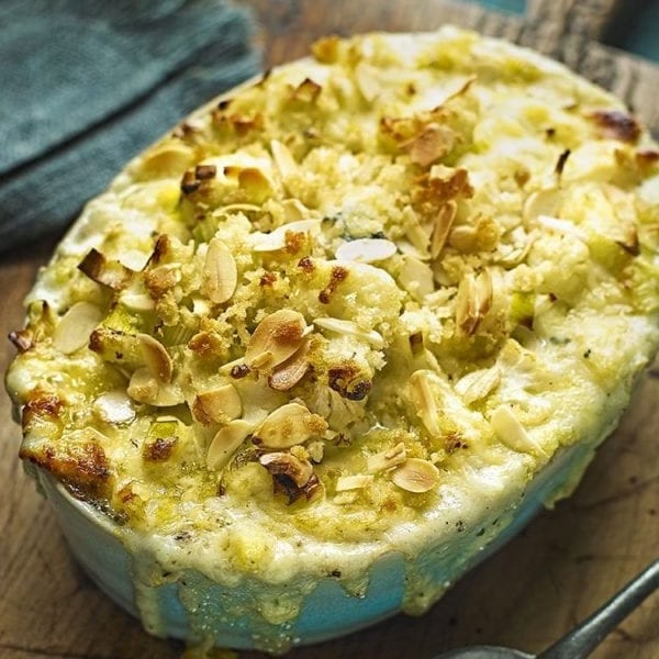 blue cheese gratin