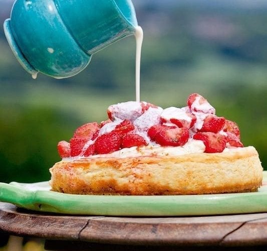 Berry cheesecake