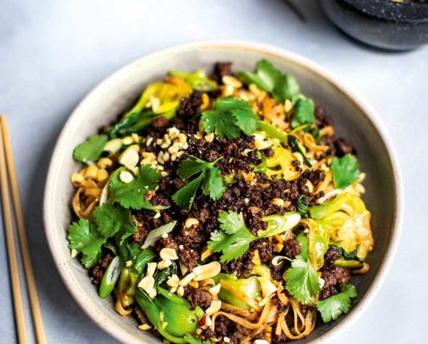 Sichuan beef noodles