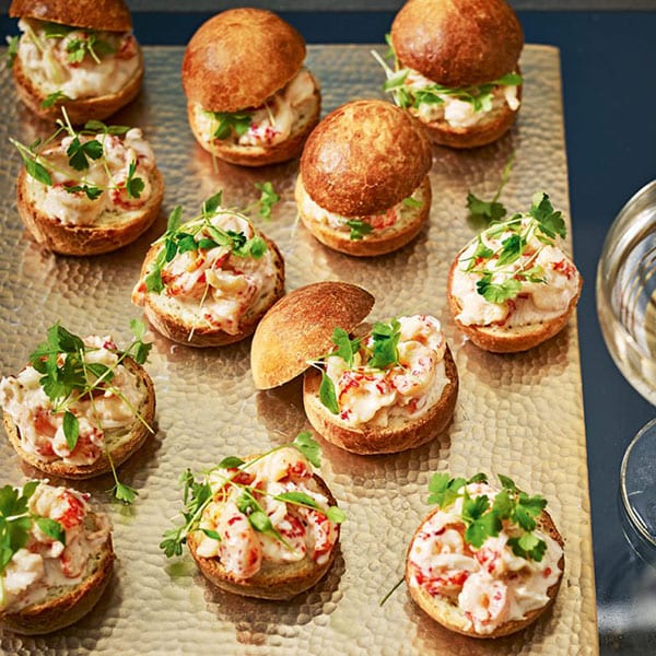 crayfish canapes