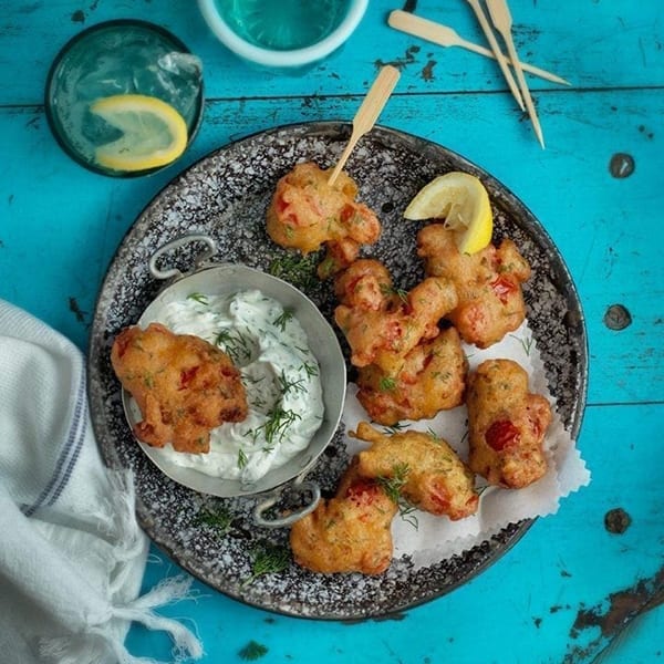 Santorini tomato fritters