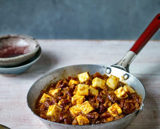 Chetna Makan’s rajma paneer curry with fenugreek