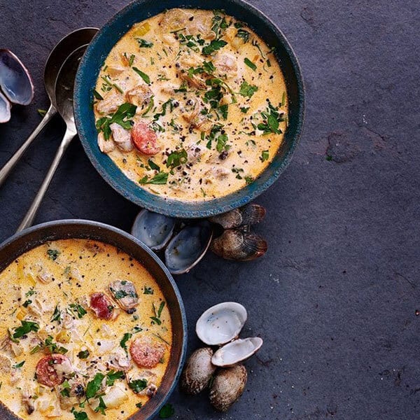 Clam chowder