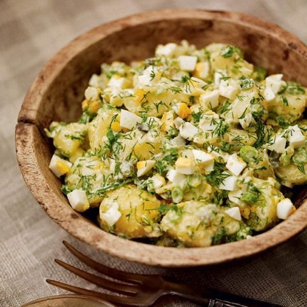 Classic new potato salad