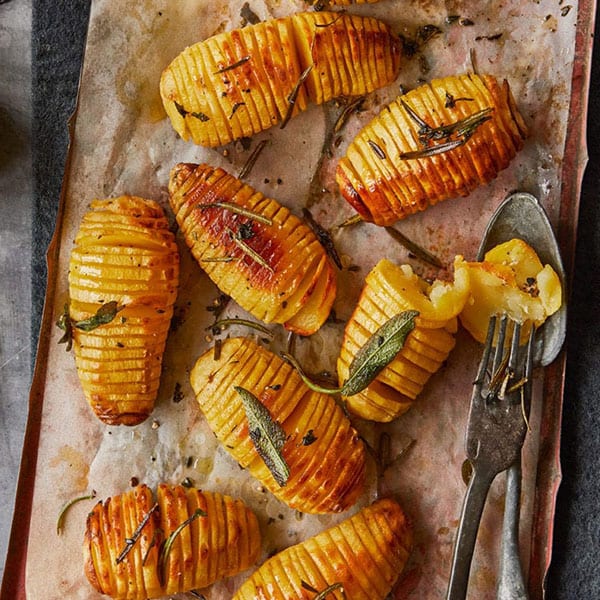 Hasselback potatoes