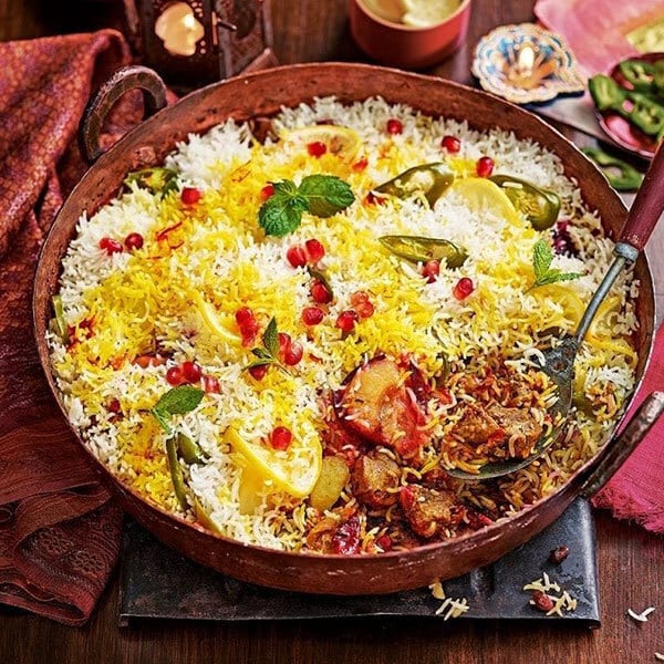 Lamb biryani