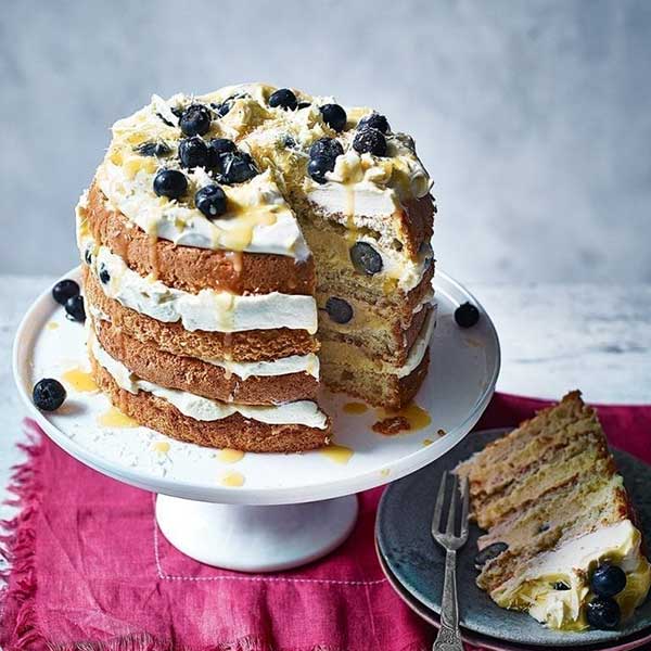 lemon blueberry cake