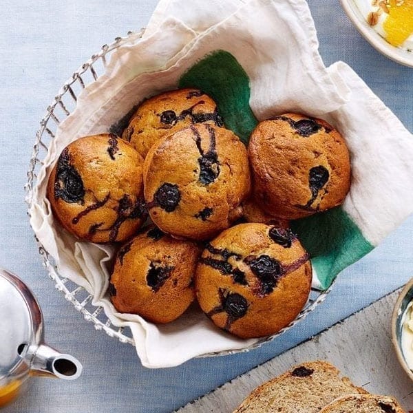 blueberry muffins