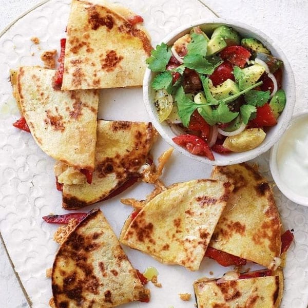 cheesy quesadilla