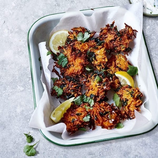 Coriander fritters