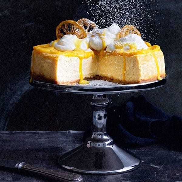 lemon curd cheesecake
