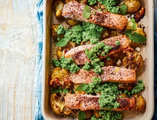 Pan-fried fish