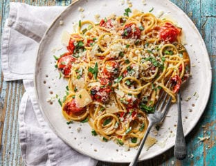 cherry tomato spaghetti