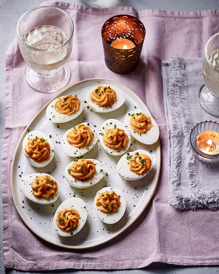 Devilled eggs