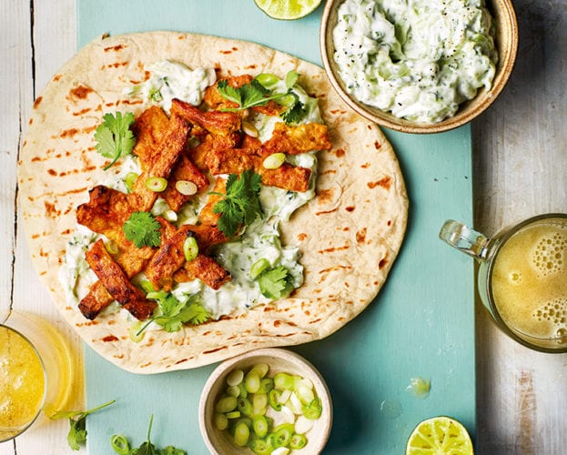 Vegan kebabs