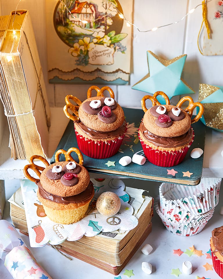 Reindeer cupcakes