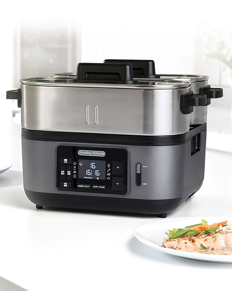 Win a Morphy Richards Intellisteam food steamer, worth £129.99!