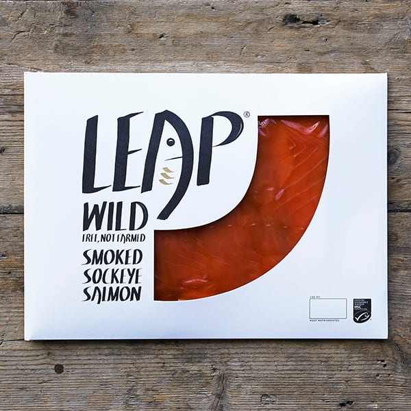 Leap wild fish