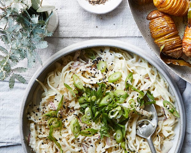 miso ginger coleslaw