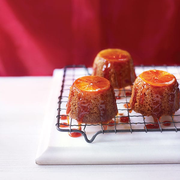 Clementine puddings