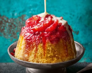 Try our blood orange steamed pudding for a comforting treat this February