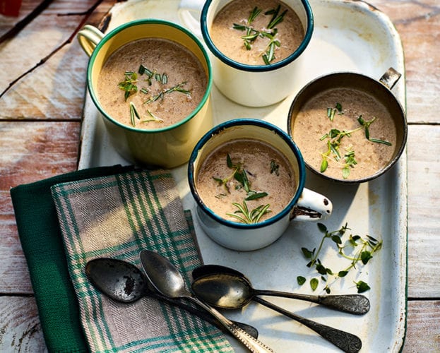 Cream of mushroom soup